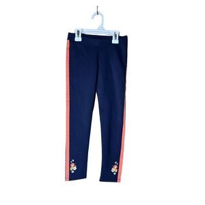 Janie and Jack Girls Blue Pink Leggings‎ Size 5 NWT